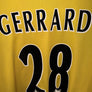 LIVERPOOL GERRARD 1997-1998 ORIGINAL JERSEY Size XL