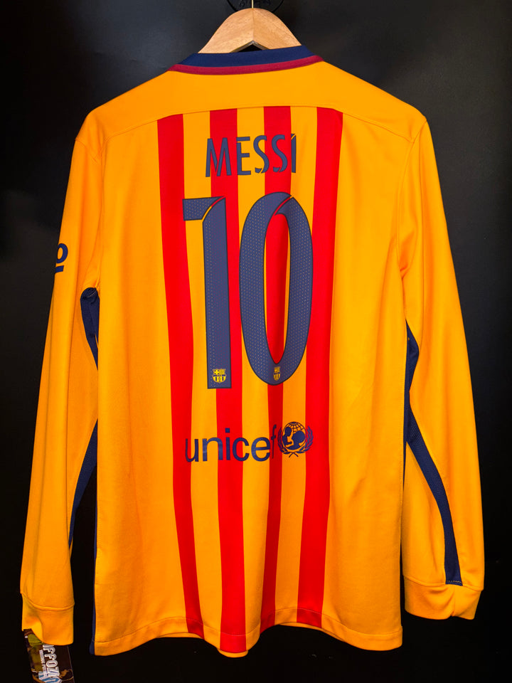 BARCELONA MESSI 2015-2016 ORIGINAL JERSEY Size M