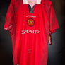 MANCHESTER UNITED CANTONA 1996-1997 ORIGINAL JERSEY Size XL