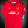 MANCHESTER UNITED FERNANDES 2023-2024 ORIGINAL JERSEY Size XL