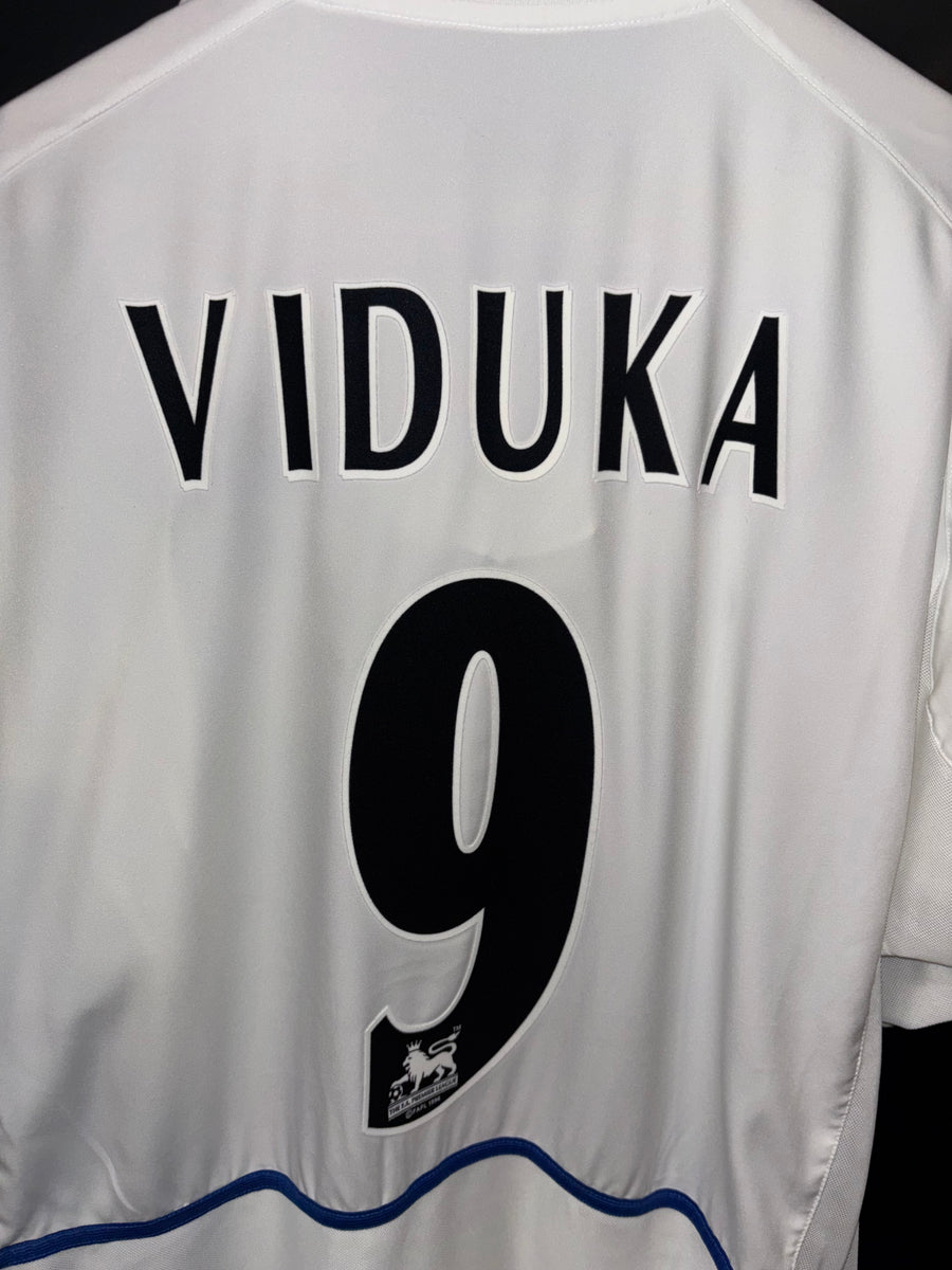 LEEDS UNITED VIDUKA 2002-2003 ORIGINAL JERSEY Size XL