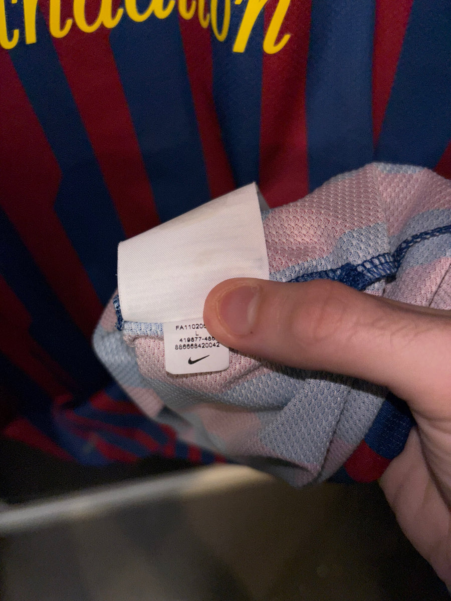 BARCELONA MESSI 2011-2012 ORIGINAL JERSEY Size L