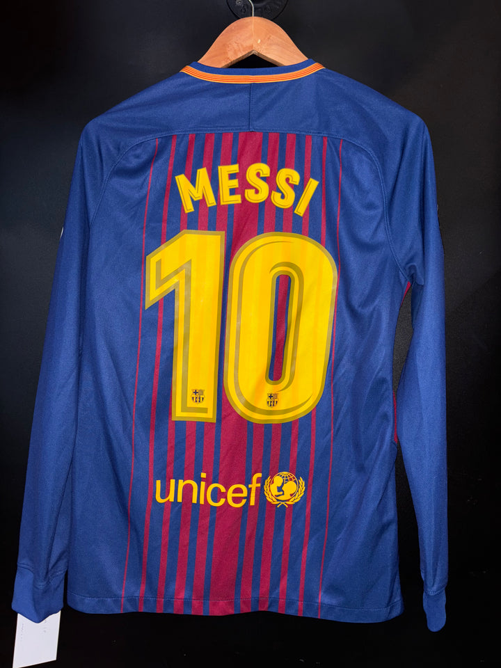BARCELONA MESSI 2017-2018 ORIGINAL JERSEY Size S