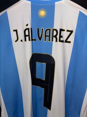 ARGENTINA ALVAREZ 2024-2025 ORIGINAL JERSEY Size XL