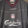 LIVERPOOL GERRARD 2002-2003 ORIGINAL AWAY JERSEY Size XL