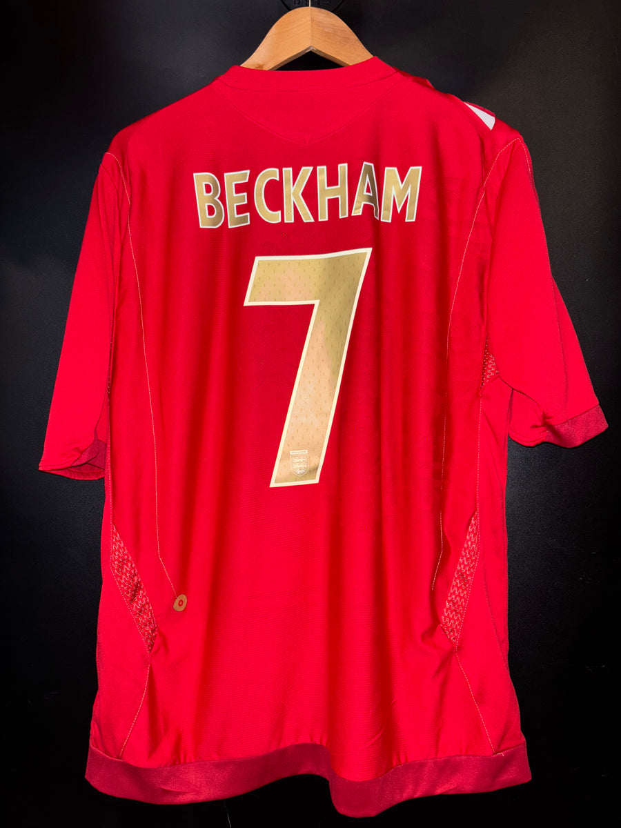 ENGLAND BECKHAM 2006-2007 ORIGINAL JERSEY Size XL