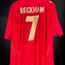 ENGLAND BECKHAM 2006-2007 ORIGINAL JERSEY Size XL