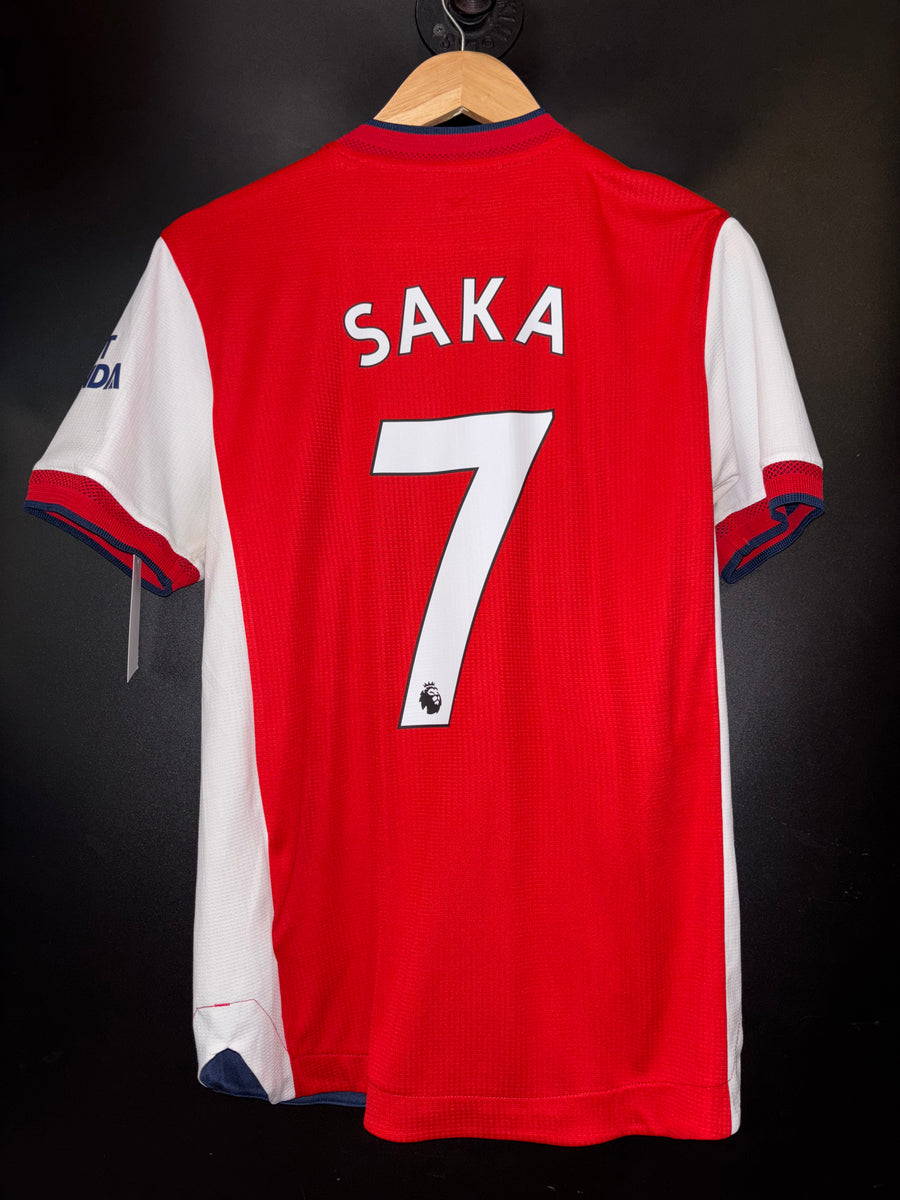 ARSENAL SAKA 2021-2022 ORIGINAL PLAYER JERSEY Size S