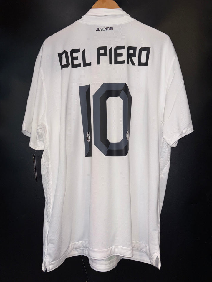 JUVENTUS DEL PIERO 2010-2011 ORIGINAL JERSEY Size 2XL
