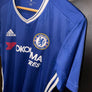 CHELSEA HAZARD 2016-2017 ORIGINAL JERSEY SIZE L