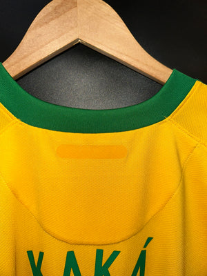 BRAZIL KAKA 2010-2011 ORIGINAL JERSEY XL