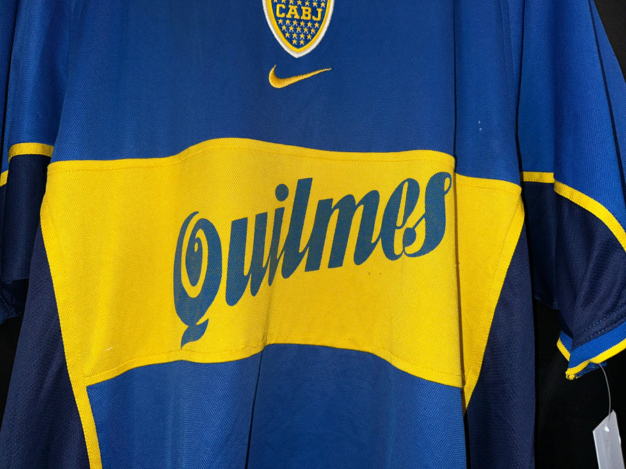 BOCA JUNIORS 2001-2002 ORIGINAL JERSEY Size XL