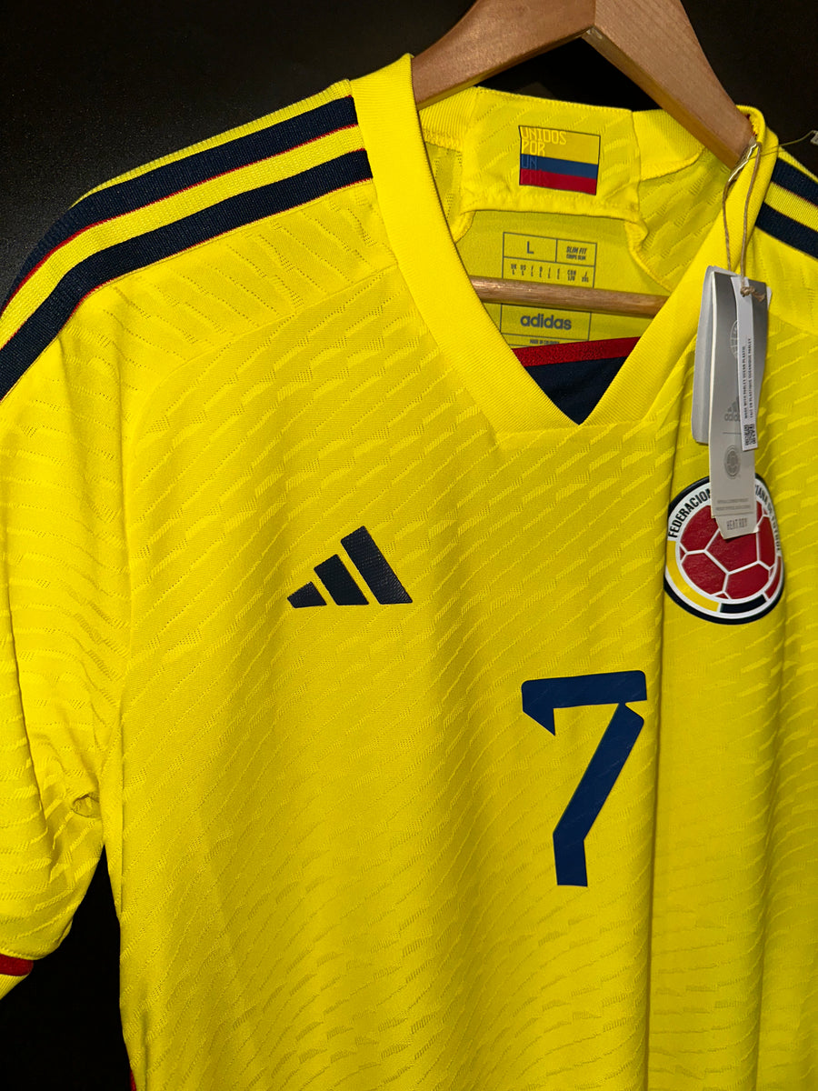 COLOMBIA LUIS DIAZ 2022-2023 ORIGINAL PLAYER  JERSEY Size L
