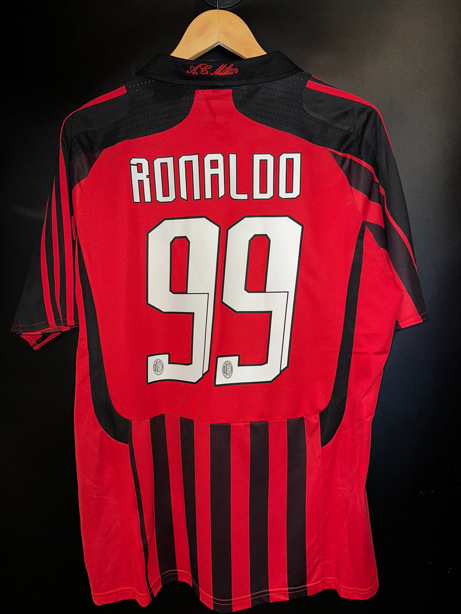 AC MILAN RONALDO 2007-2008 ORIGINAL JERSEY Size XL