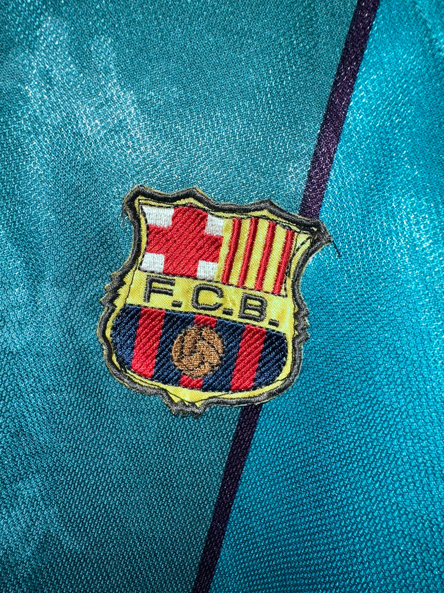 BARCELONA RONALDO 1995-1997 ORIGINAL AWAY JERSEY Size L