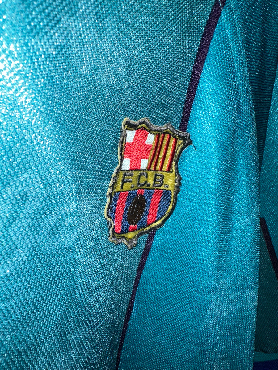 BARCELONA RONALDO 1995-1997 ORIGINAL AWAY JERSEY Size L