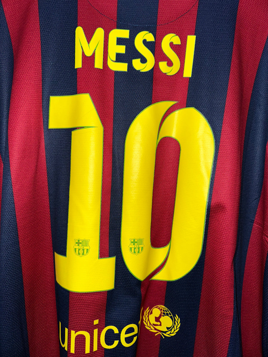 BARCELONA MESSI 2013-2014 ORIGINAL JERSEY Size XL