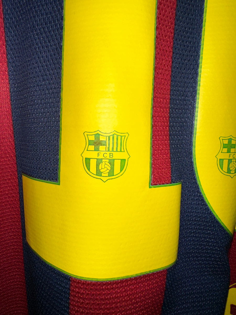 BARCELONA MESSI 2013-2014 ORIGINAL JERSEY Size XL