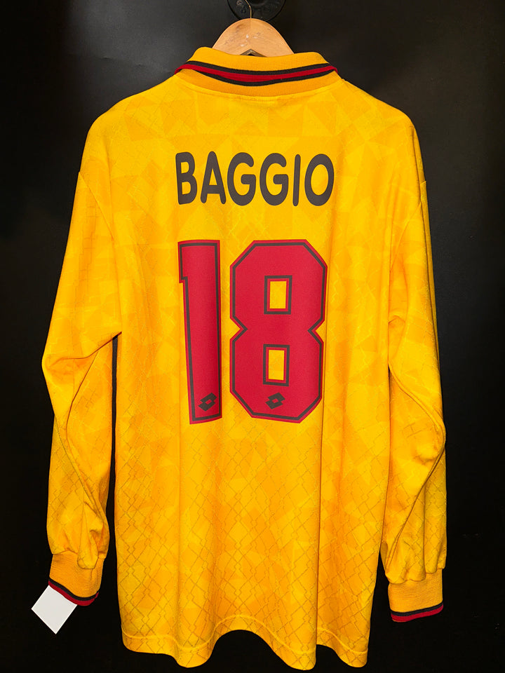 AC MILAN BAGGIO 1995-1996 ORIGINAL JERSEY Size L