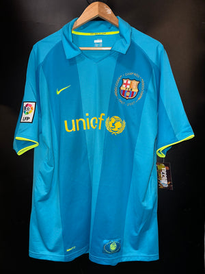BARCELONA RONALDINHO 2007-2008 ORIGINAL JERSEY Size XL