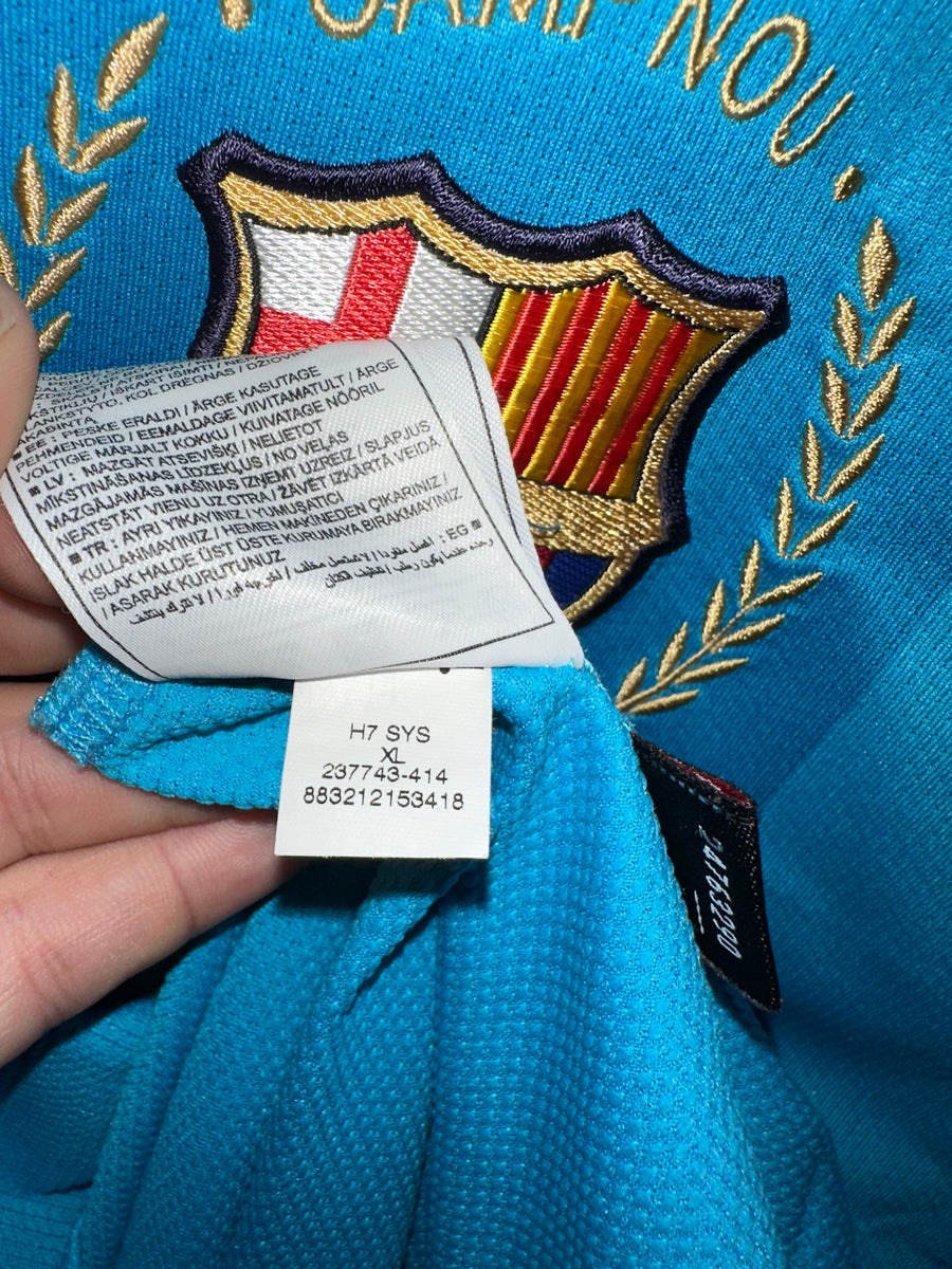 BARCELONA RONALDINHO 2007-2008 ORIGINAL JERSEY Size XL