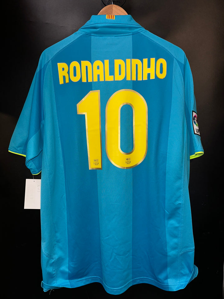 BARCELONA RONALDINHO 2007-2008 ORIGINAL JERSEY Size XL