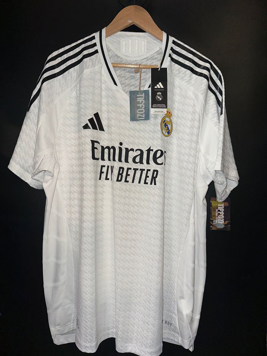 REAL MADRID BELLINGHAM 2024-2025 ORIGINAL PLAYER JERSEY Size 2XL