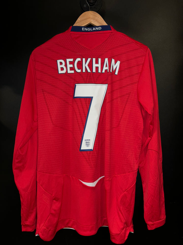 ENGLAND BECKHAM 2008-2009 ORIGINAL JERSEY Size M