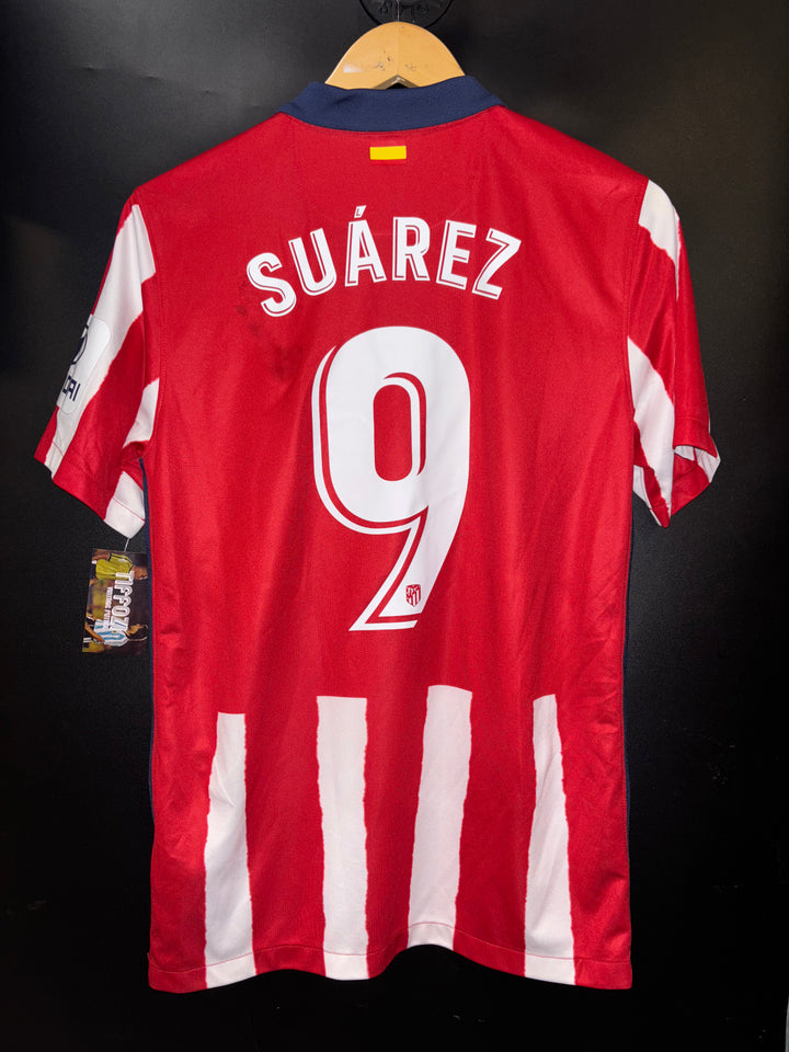 ATLETICO MADRID SUAREZ 2020-2021 ORIGINAL JERSEY Size M
