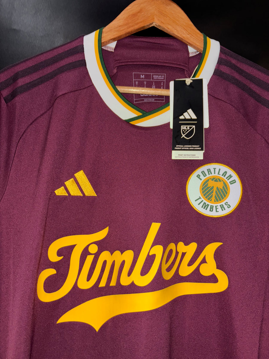 PORTLAND TIMBERS 2024-2025 ORIGINAL JERSEY SIZE M