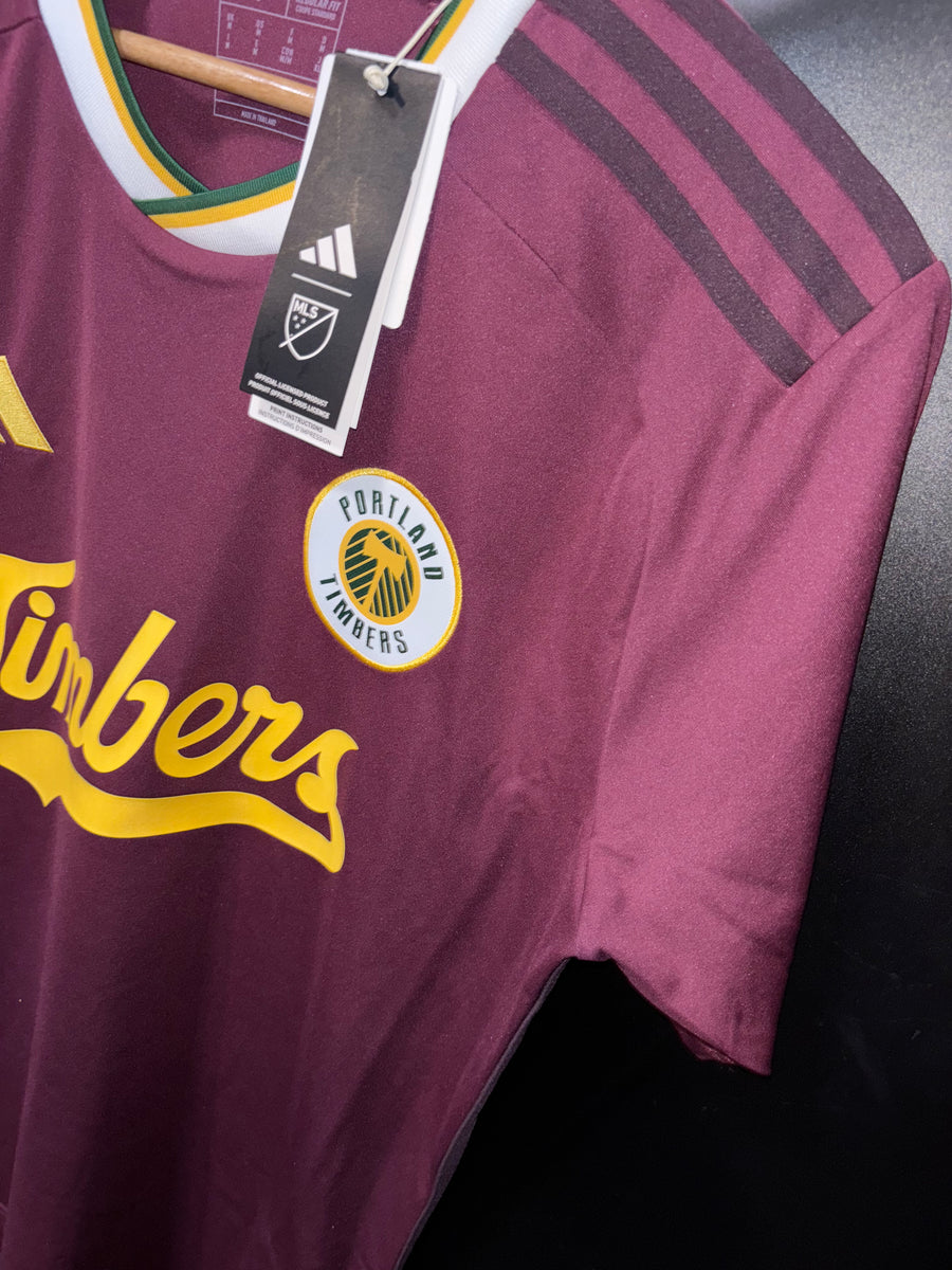 PORTLAND TIMBERS 2024-2025 ORIGINAL JERSEY SIZE M