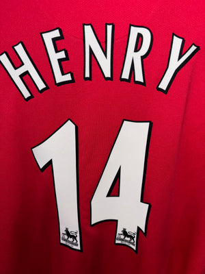 ARSENAL HENRY 2006-2007 ORIGINAL JERSEY Size 2XL