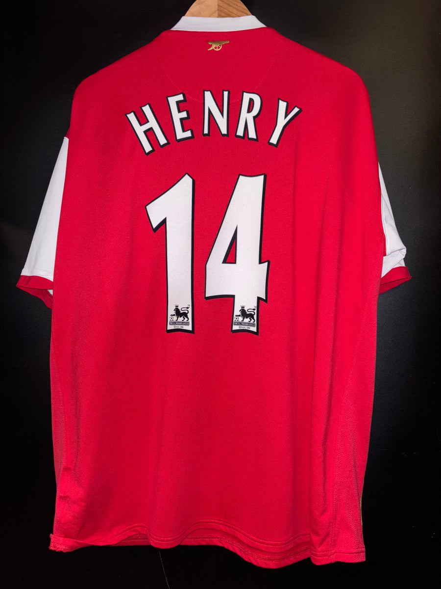 ARSENAL HENRY 2006-2007 ORIGINAL JERSEY Size 2XL