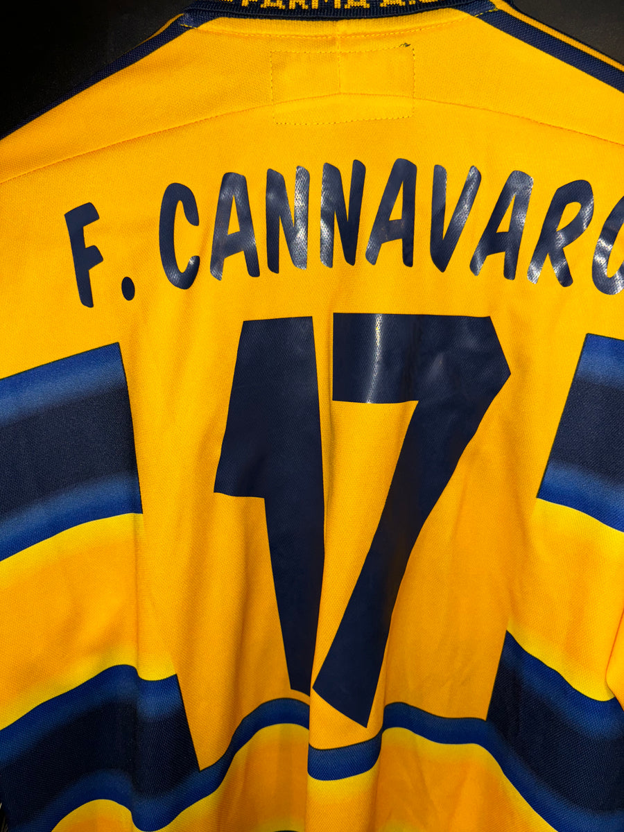 PARMA CANNAVARO 2001-2002 ORIGINAL JERSEY Size  L