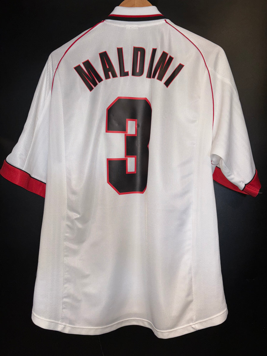AC MILAN MALDINI 1998-1999 ORIGINAL JERSEY Size L