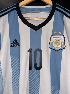 ARGENTINA MESSI 2014-2015 ORIGINAL JERSEY Size L