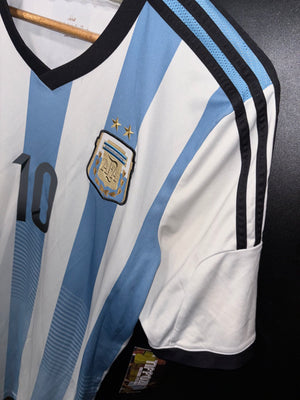 ARGENTINA MESSI 2014-2015 ORIGINAL JERSEY Size L