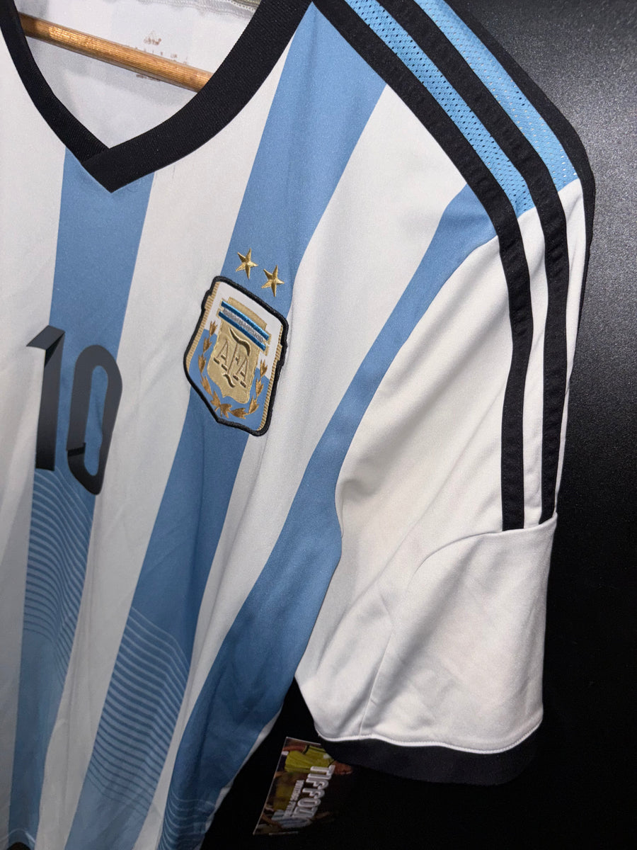 ARGENTINA MESSI 2014-2015 ORIGINAL JERSEY Size L
