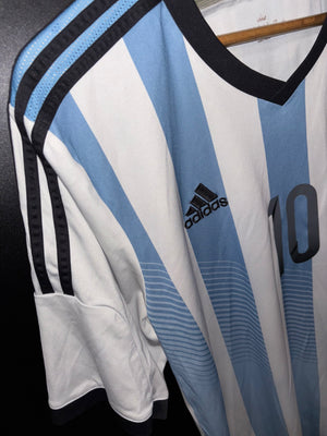 ARGENTINA MESSI 2014-2015 ORIGINAL JERSEY Size L