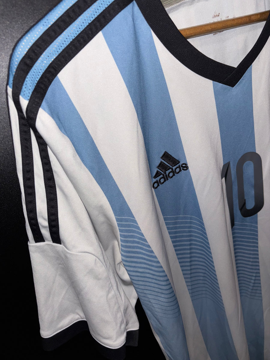 ARGENTINA MESSI 2014-2015 ORIGINAL JERSEY Size L