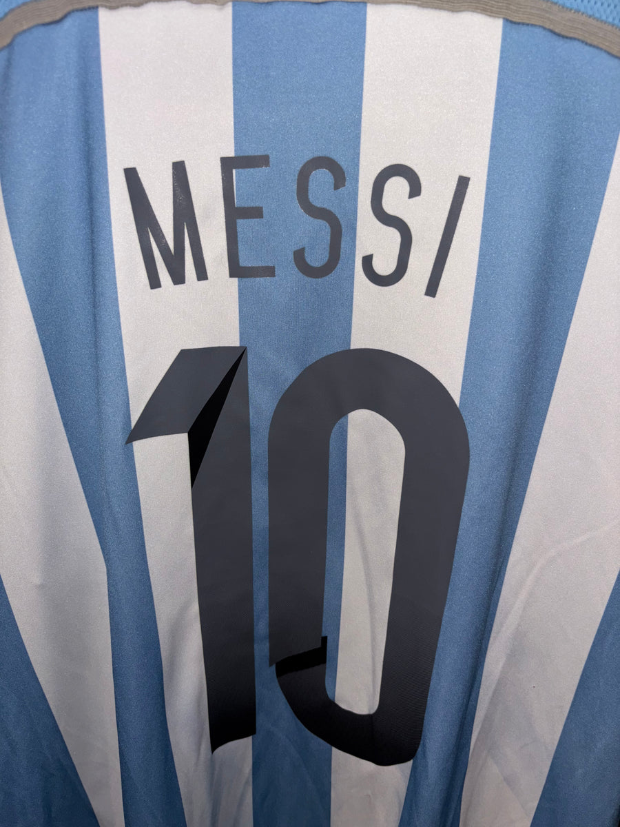 ARGENTINA MESSI 2014-2015 ORIGINAL JERSEY Size L