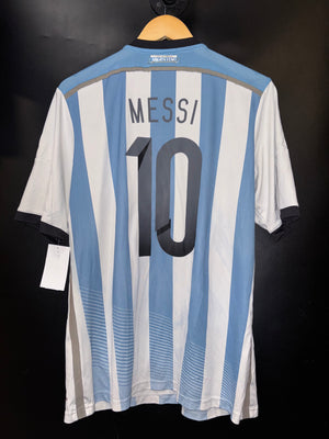 ARGENTINA MESSI 2014-2015 ORIGINAL JERSEY Size L