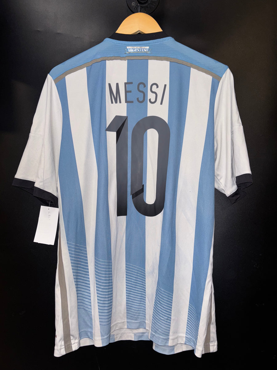ARGENTINA MESSI 2014-2015 ORIGINAL JERSEY Size L