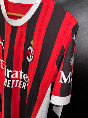 AC MILAN GIMENEZ 2024-2025 ORIGINAL PLAYER JERSEY Size L