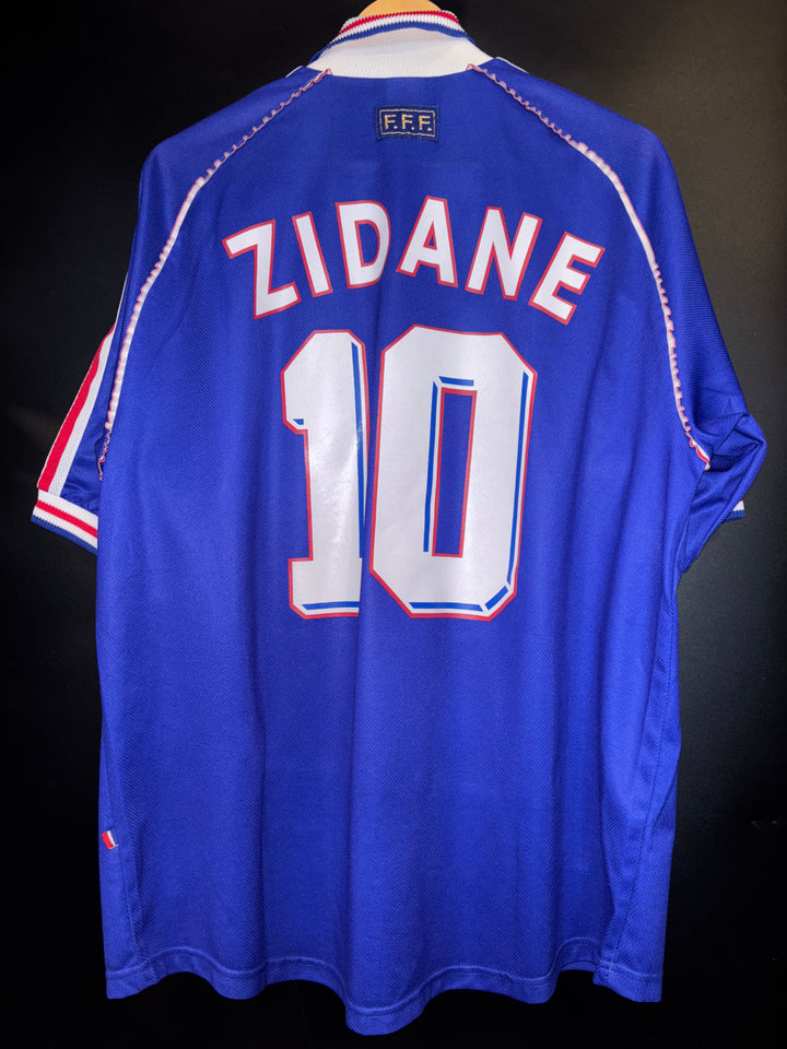 FRANCE ZIDANE 1998-1999 ORIGINAL JERSEY Size XL