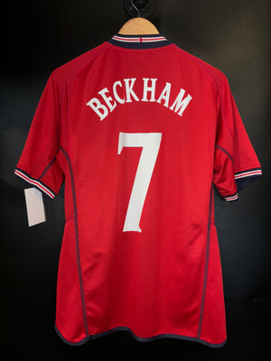 ENGLAND BECKHAM 2002-2003 ORIGINAL JERSEY Size L