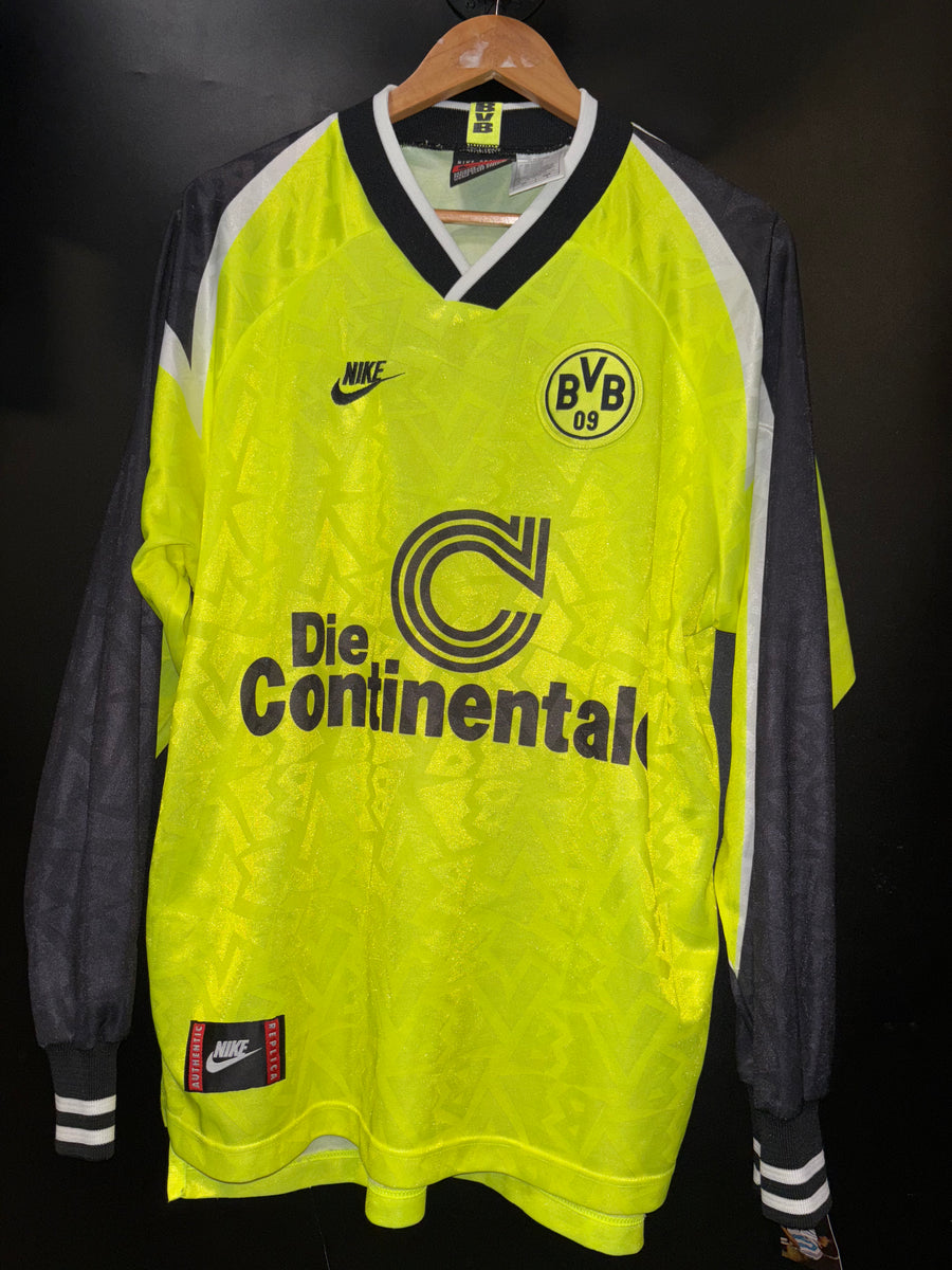 BORUSSIA DORTMUND 1995-1996 ORIGINAL JERSEY SIZE L