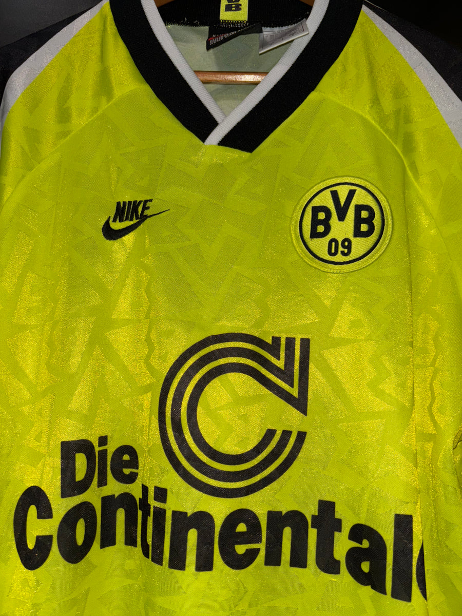 BORUSSIA DORTMUND 1995-1996 ORIGINAL JERSEY SIZE L