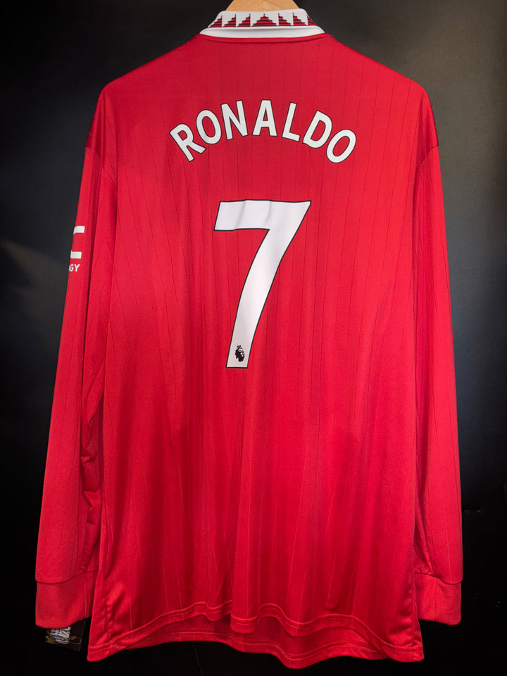 MANCHESTER UNITED RONALDO 2022-2023 ORIGINAL JERSEY Size XL