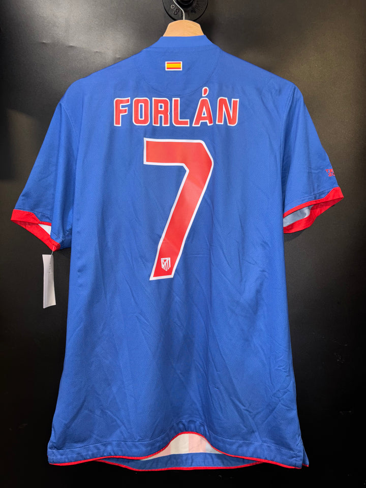 ATLETICO MADRID FORLAN 2010-2011 ORIGINAL JERSEY Size M